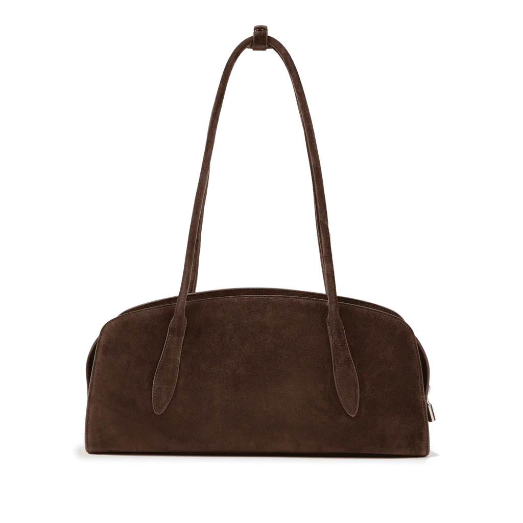 Gabrielle East-West Shoulder Bag - Burgundy